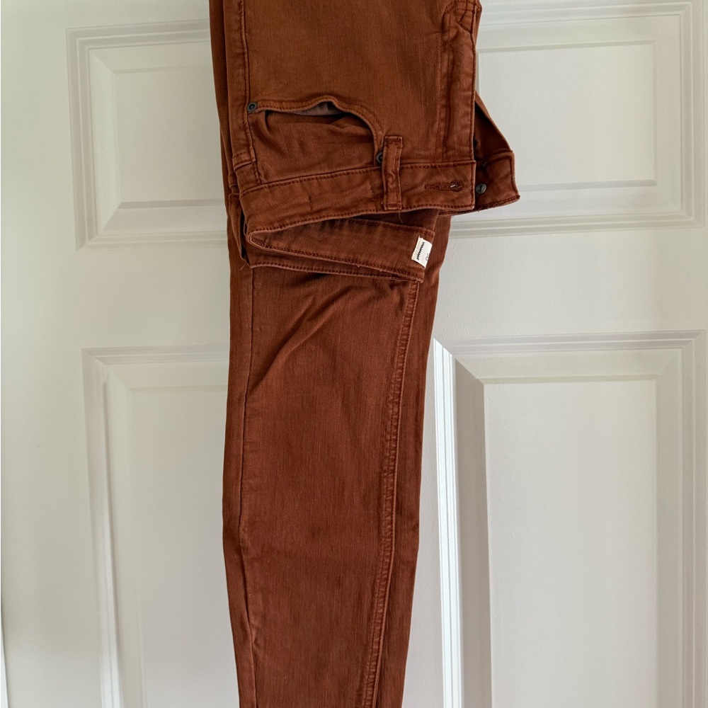 Brown Denim Jeans